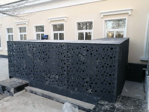 изготовление и установка ограждений для кондиционеров
