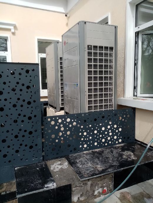 изготовление и установка ограждений для кондиционеров